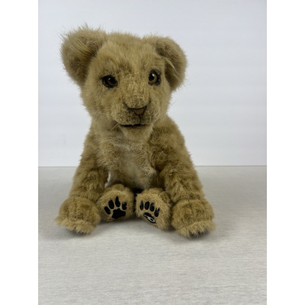 WowWee Alive Lion Cub Animatronic Plush 2007 Realistic Fur TESTED WORKS